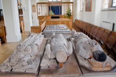 The De Horkesley wooden effigies