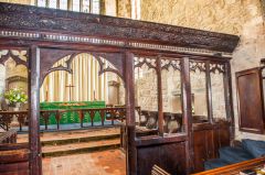 The 15th century rood screen