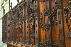 Ornate 19th century panelling