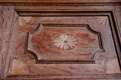 Pulpit inlay panel