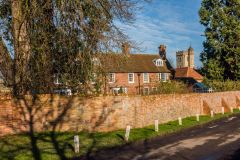 Little Wittenham, St Peter's Church, The church and manor house