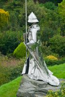 Llewelyn ap Gruffudd Fychan statue