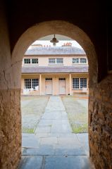 Archway to the courtyard