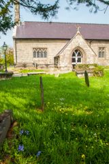 The churchyard in spring