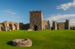 The well and gatehouses