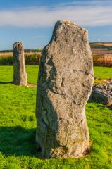 Loanhead of Daviot Stone Circle, Upright stones in the circle