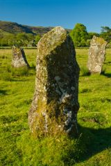 Lochbuie Stone Circle, Three of the standing stones