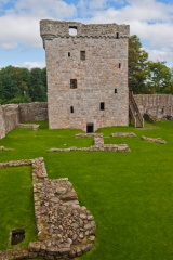 The kitchens (left) and Tower House