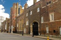 London, St James Palace from Pall Mall