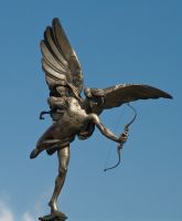 London, Statue of Eros, Piccadilly Circus