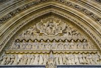 London, Westminster Abbey, Tympanum