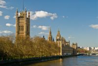 London, Houses of Parliament from Lambeth Bridge