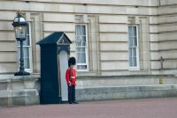 London, Buckingham Palace guard
