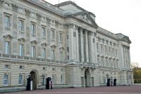 London, Buckingham Palace front