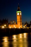 London, Big Ben at night