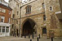 London, St Johns Gate from the north