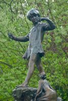London, Kensington Gardens, Peter Pan Statue