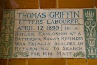 Thomas Griffin memorial tile