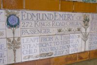 Edmund Emery memorial tile