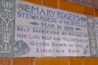 Mary Rodgers memorial tile