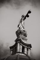 Old Bailey Central Criminal Court, Justice statue