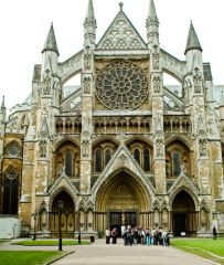 The Abbey north entrance