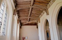 Long Melford, Holy Trinity Church, Lady Chapel ambulatory roof