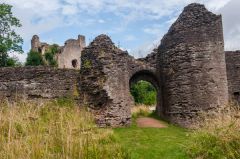 The castle gatehouse