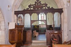 Chancel screen, gift of Archbishop Laud