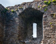 Window detail, north wall