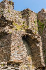 Fireplace and wall construction