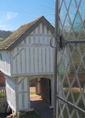 The gatehouse from the Hall window
