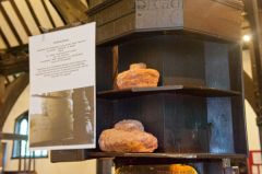 18th century bread dole cupboard