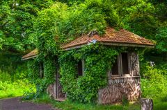 Summerhouse looking over Jack Croft's Pond