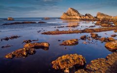 Mupe Rocks, east of Lulworth