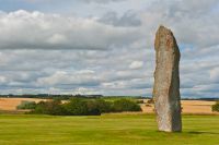 Solitary stone from the south
