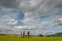 Approaching the stones
