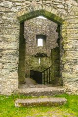 Ground floor keep doorway