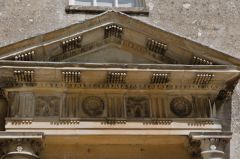 Neo-classical pediment