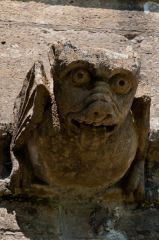 Gargoyle carving