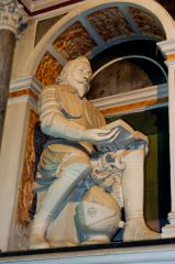 Lydiard Tregoze, St Mary's Church, Giles Mompesson effigy