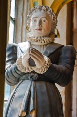 Lydiard Tregoze, St Mary's Church, Elizabeth St John effigy