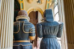 Lydiard Tregoze, St Mary's Church, Elizabethan St John memorial