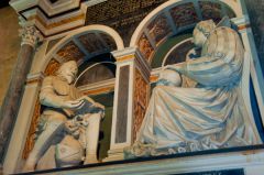 Lydiard Tregoze, St Mary's Church, Sir Giles and Lady Mompesson memorial