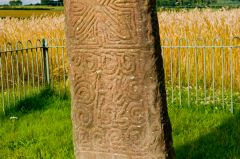 Figure of a human on the cros base