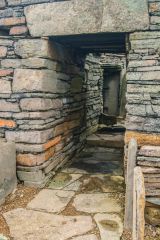 Entering the broch enclosure