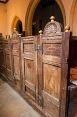 17th century box pews