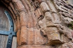 Doorway arch moulding, main entrance
