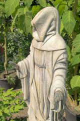 A modern sculpture in the garden