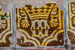 Great Malvern Priory Church, 15th century tile